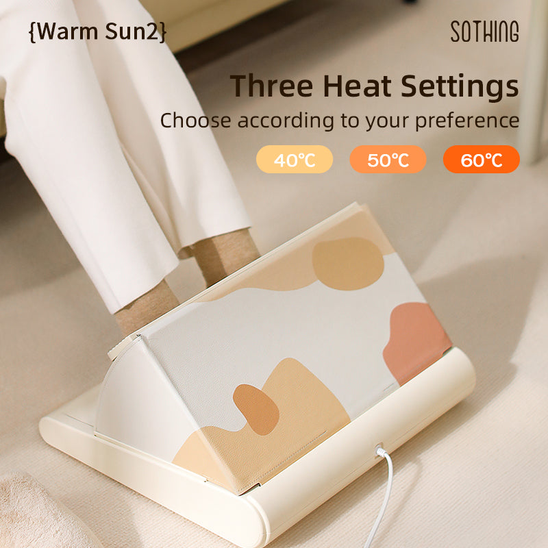 Folding Foot Warmer - Warm Sun 2