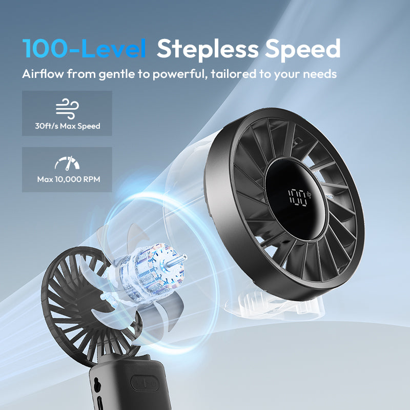 Foldable Handheld Fan - Engine Z